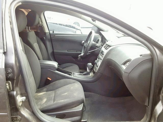 1G1ZC5E01CF379167 - 2012 CHEVROLET MALIBU 1LT CHARCOAL photo 5