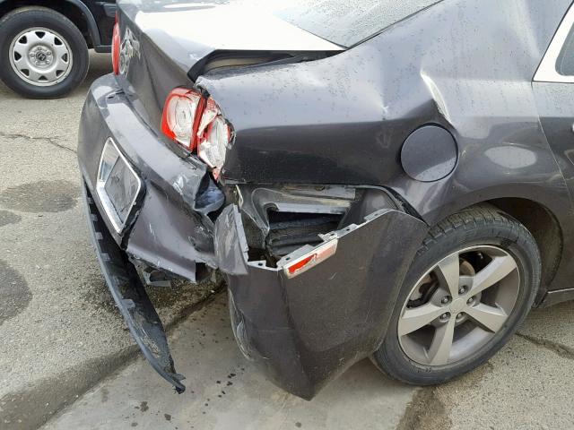 1G1ZC5E01CF379167 - 2012 CHEVROLET MALIBU 1LT CHARCOAL photo 9