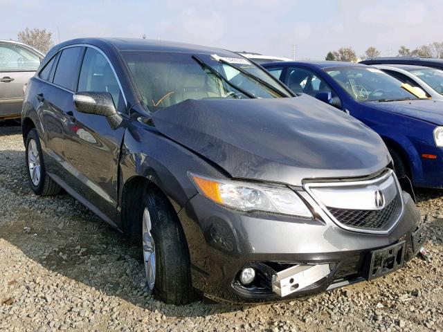 5J8TB4H55FL030537 - 2015 ACURA RDX TECHNO GRAY photo 1