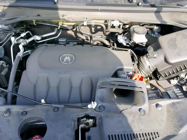 5J8TB4H55FL030537 - 2015 ACURA RDX TECHNO GRAY photo 7