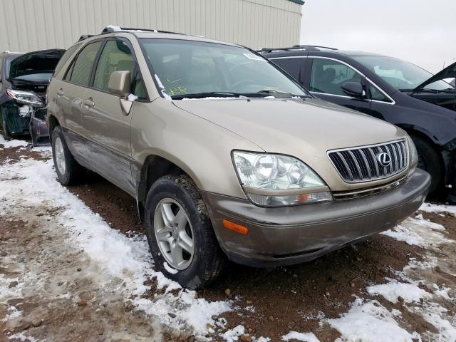 JTJHF10U310172662 - 2001 LEXUS RX 300 GOLD photo 1