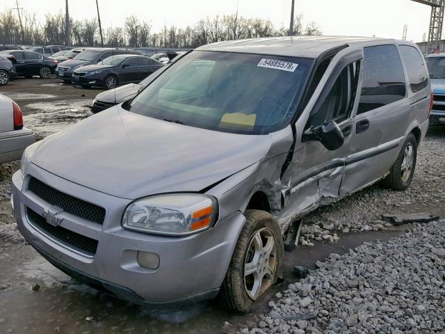 1GNDV23167D206095 - 2007 CHEVROLET UPLANDER L 银色 照片 2