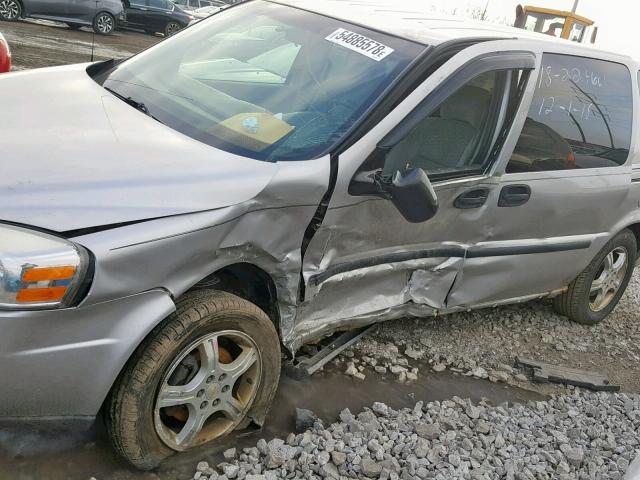 1GNDV23167D206095 - 2007 CHEVROLET UPLANDER L 银色 照片 9