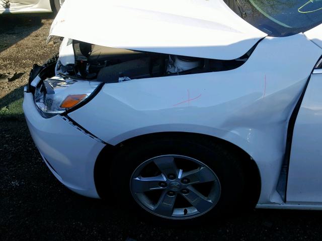 1G11A5SL1FF353402 - 2015 CHEVROLET MALIBU LS WHITE photo 9
