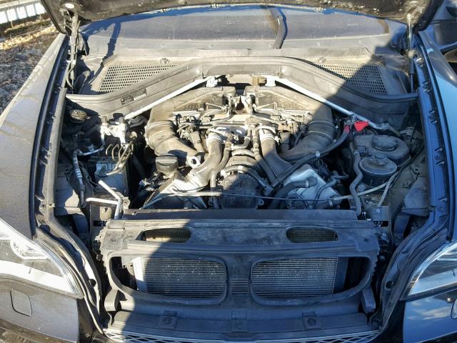 5UXFG8C58DL592195 - 2013 BMW X6 XDRIVE5 BLACK photo 7