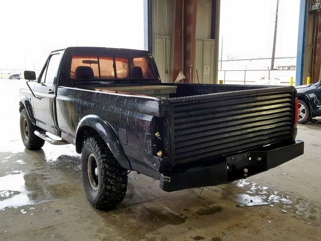 2FTEF14N8SCA36921 - 1995 FORD F150 BLACK photo 3