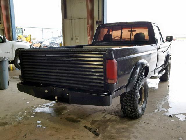 2FTEF14N8SCA36921 - 1995 FORD F150 BLACK photo 4