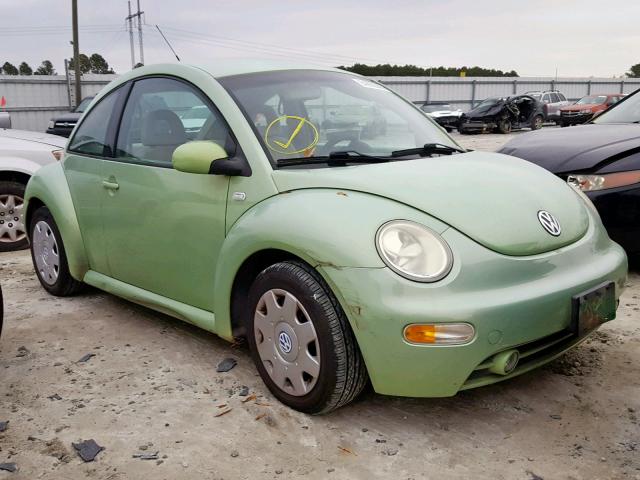 3VWCK21C41M429956 - 2001 VOLKSWAGEN NEW BEETLE GREEN photo 1