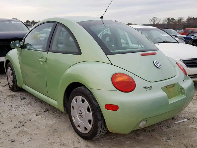 3VWCK21C41M429956 - 2001 VOLKSWAGEN NEW BEETLE GREEN photo 3