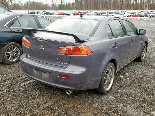 JA3AU16UX8U018744 - 2008 MITSUBISHI LANCER DE BLUE photo 4