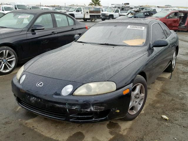 JT8CD32ZXT0034724 - 1996 LEXUS SC 300 BLACK photo 2