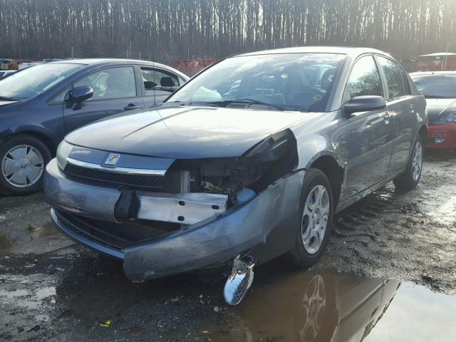 1G8AJ52F14Z144815 - 2004 SATURN ION LEVEL GRAY photo 2