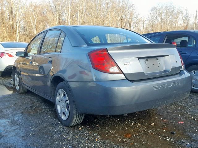 1G8AJ52F14Z144815 - 2004 SATURN ION LEVEL GRAY photo 3