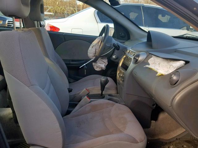 1G8AJ52F14Z144815 - 2004 SATURN ION LEVEL GRAY photo 5