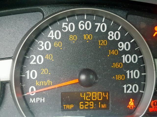 1G8AJ52F14Z144815 - 2004 SATURN ION LEVEL GRAY photo 8