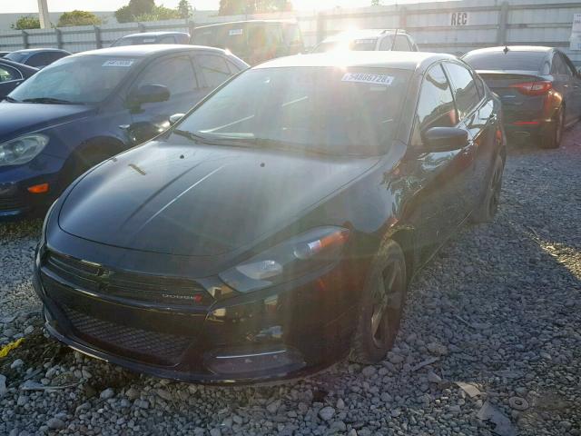 1C3CDFBB7GD629846 - 2016 DODGE DART SXT BLACK photo 2