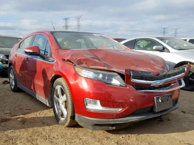 1G1RD6E42CU103243 - 2012 CHEVROLET VOLT RED photo 1