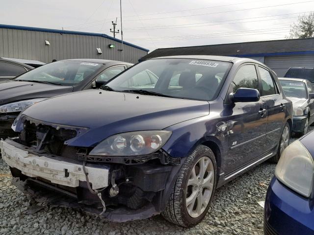 JM1BK343191238844 - 2009 MAZDA 3 S BLUE photo 2