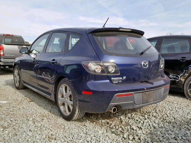 JM1BK343191238844 - 2009 MAZDA 3 S BLUE photo 3