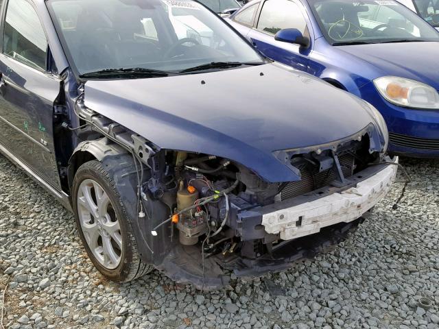 JM1BK343191238844 - 2009 MAZDA 3 S BLUE photo 9