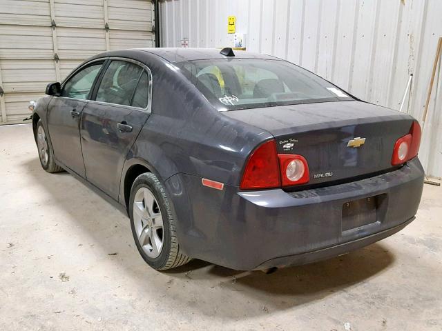 1G1ZA5EU7CF361667 - 2012 CHEVROLET MALIBU LS 黑色 照片 3