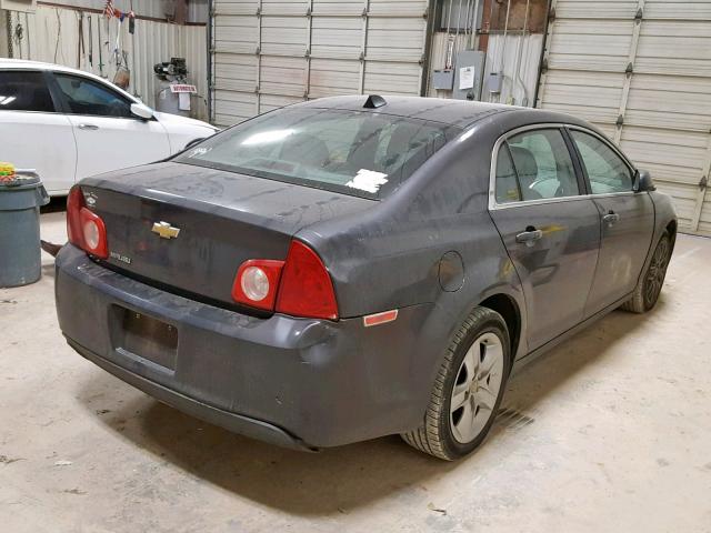 1G1ZA5EU7CF361667 - 2012 CHEVROLET MALIBU LS 黑色 照片 4