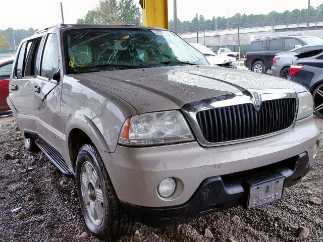 5LMEU68HX4ZJ07185 - 2004 LINCOLN AVIATOR 米色 照片 1
