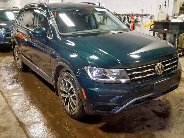 3VV2B7AX9JM138319 - 2018 VOLKSWAGEN TIGUAN SE GREEN photo 1