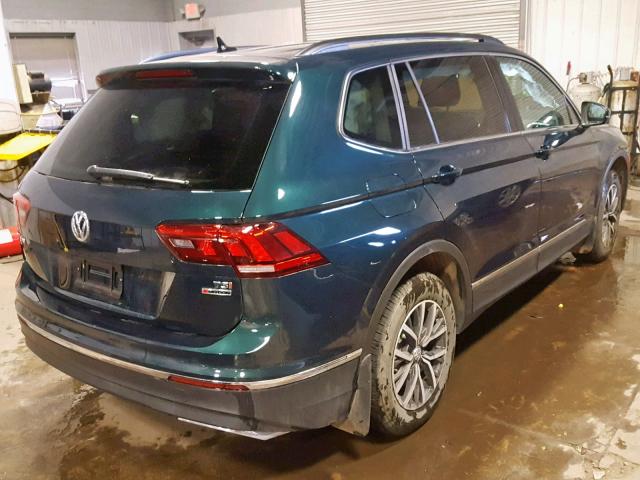 3VV2B7AX9JM138319 - 2018 VOLKSWAGEN TIGUAN SE GREEN photo 4