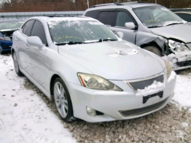 JTHBE262572008204 - 2007 LEXUS IS 350 SILVER photo 1