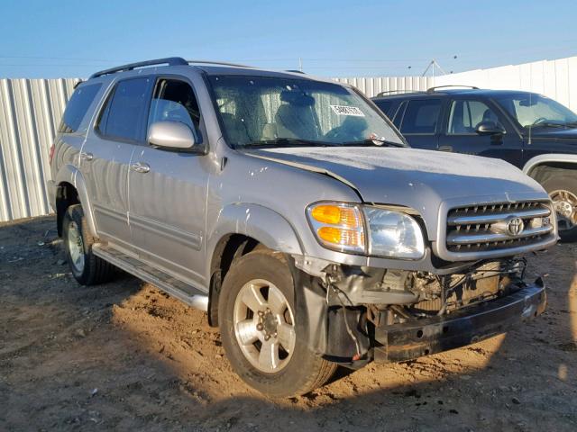 5TDBT48A04S226305 - 2004 TOYOTA SEQUOIA LI SILVER photo 1