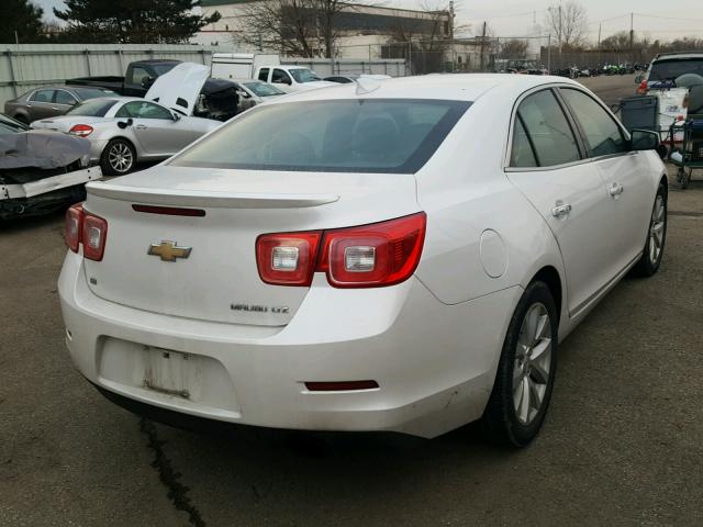 1G11F5SL0FF223841 - 2015 CHEVROLET MALIBU LTZ თეთრი ფოტო 4