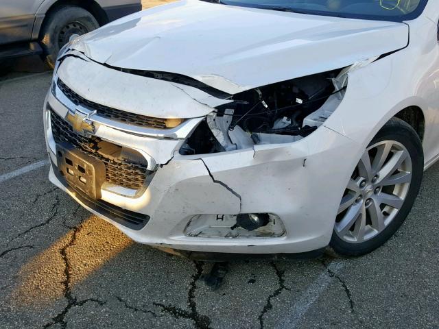1G11F5SL0FF223841 - 2015 CHEVROLET MALIBU LTZ თეთრი ფოტო 9