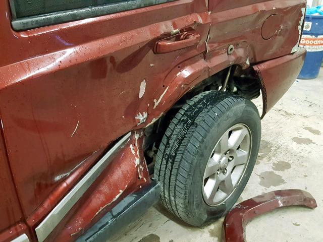 1J8HG58277C587123 - 2007 JEEP COMMANDER Bordo foto 10