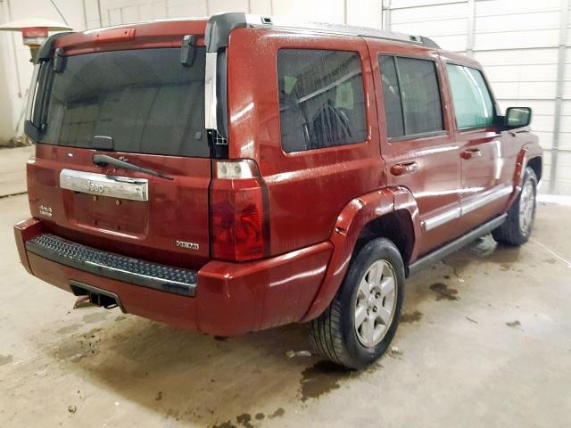 1J8HG58277C587123 - 2007 JEEP COMMANDER Bordo foto 4