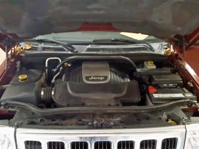 1J8HG58277C587123 - 2007 JEEP COMMANDER Bordo foto 7