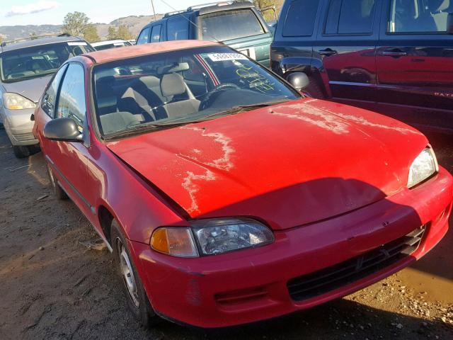 2HGEJ2129RH515183 - 1994 HONDA CIVIC DX RED photo 1