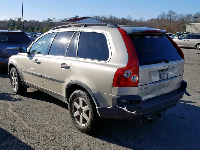 YV4CZ592461236915 - 2006 VOLVO XC90 TAN photo 3