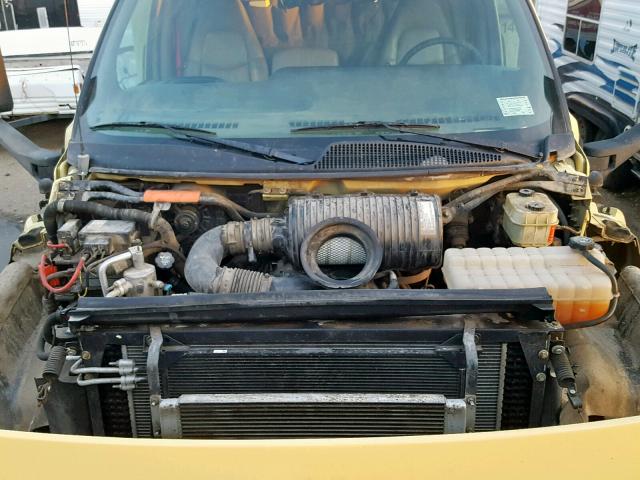 1GDJ5C1G89F404186 - 2009 GMC C5500 C5C0 YELLOW photo 7