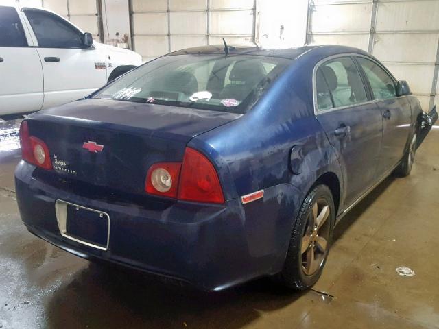 1G1ZC5E19BF185865 - 2011 CHEVROLET MALIBU 1LT BLUE photo 4