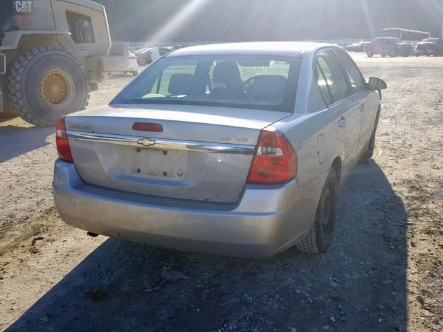 1G1ZS58N77F253993 - 2007 CHEVROLET MALIBU LS 银色 照片 4