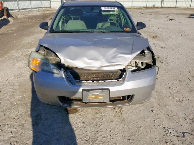1G1ZS58N77F253993 - 2007 CHEVROLET MALIBU LS 银色 照片 9