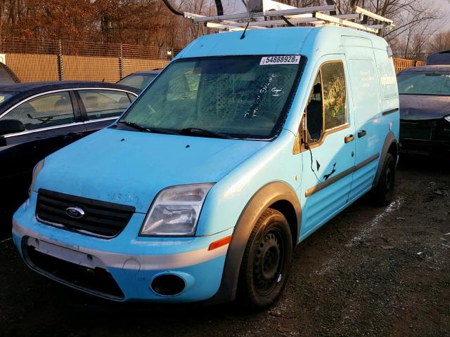 NM0LS7BN0BT067429 - 2011 FORD TRANSIT CO TEAL photo 2