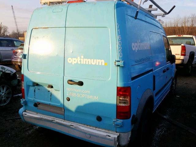 NM0LS7BN0BT067429 - 2011 FORD TRANSIT CO TEAL photo 4