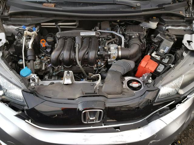 3HGGK5G71HM703853 - 2017 HONDA FIT EX GRAY photo 7