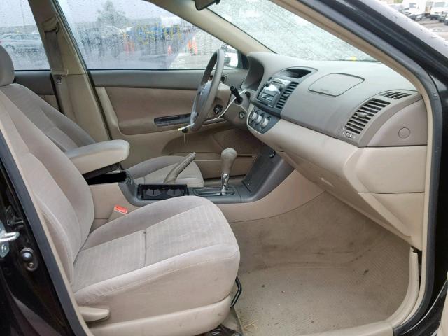 4T1BE32K36U648763 - 2006 TOYOTA CAMRY LE BLACK photo 5