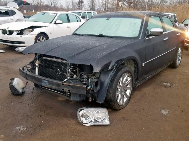 2C3KA63H26H175935 - 2006 CHRYSLER 300C BLACK photo 2