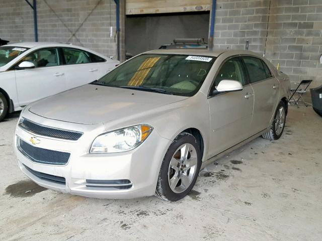 1G1ZH57B79F177801 - 2009 CHEVROLET MALIBU 1LT GOLD photo 2