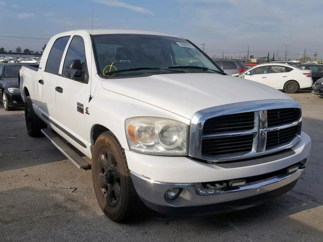 3D7KR29C17G749988 - 2007 DODGE RAM 2500 WHITE photo 1