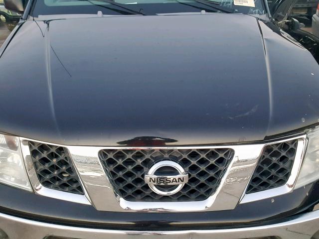 1N6AD07U67C430025 - 2007 NISSAN FRONTIER C BLACK photo 7